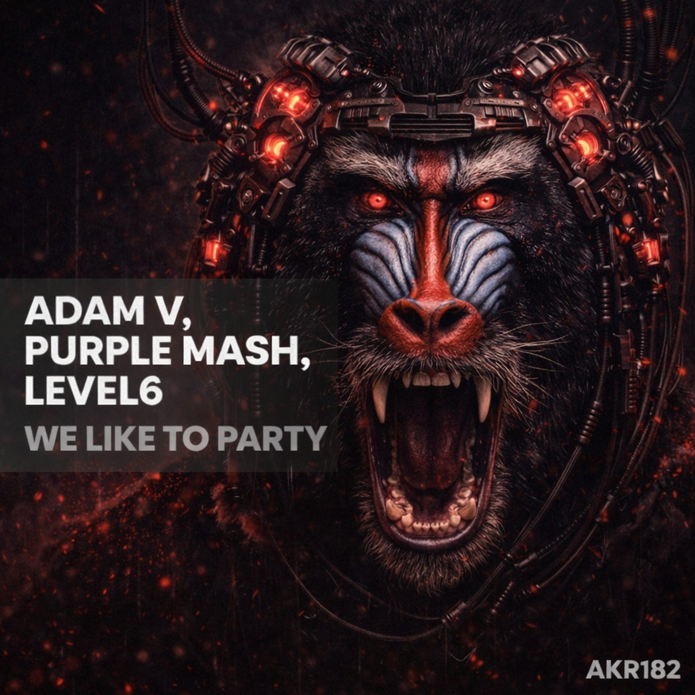 Cover - Level6, Purple Mash, Adam V. - We Like to Party (Original Mix) Promo tools