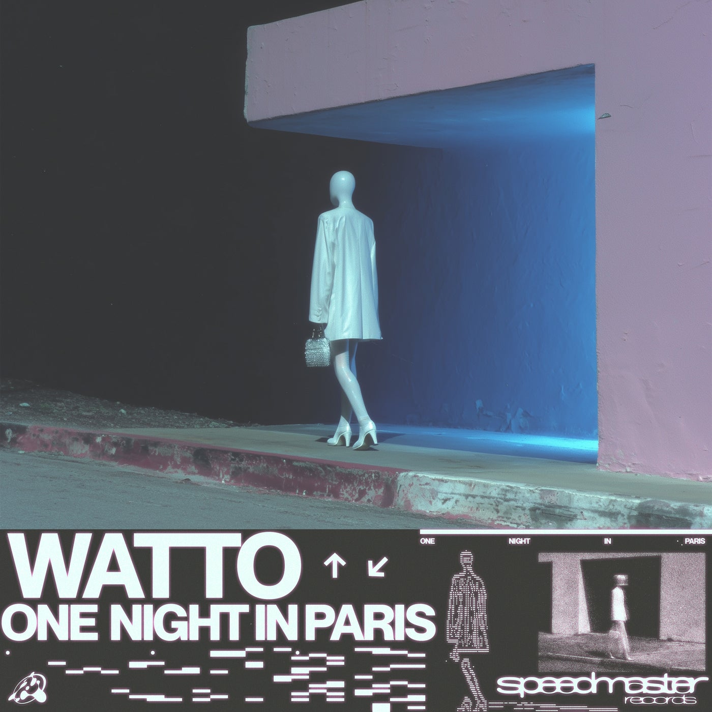 Cover - WaTTO - One Night In Paris (Extended Mix) Promo tools