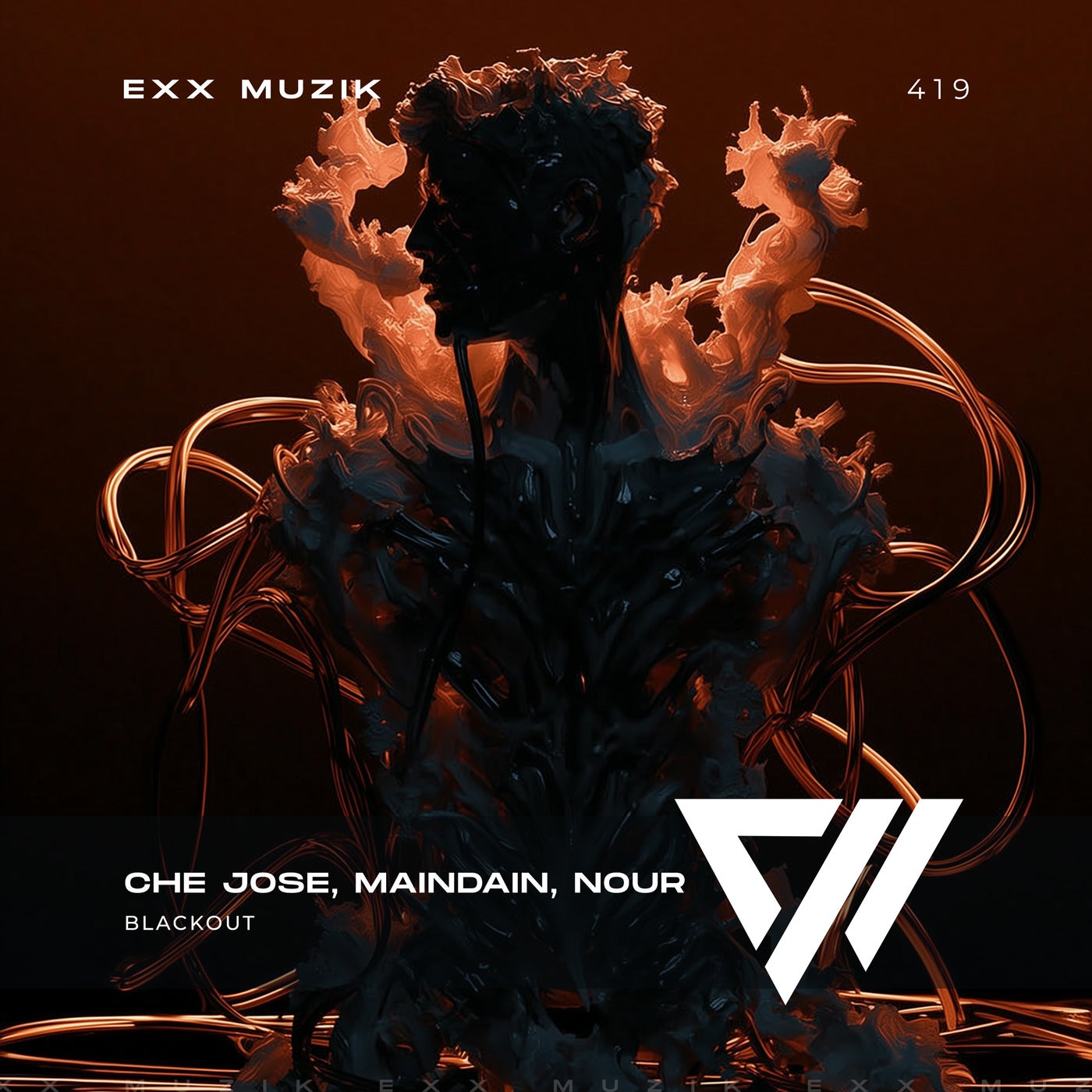 Cover - Che Jose, Nour, MainDain - Blackout (Extended Mix) Promo tools