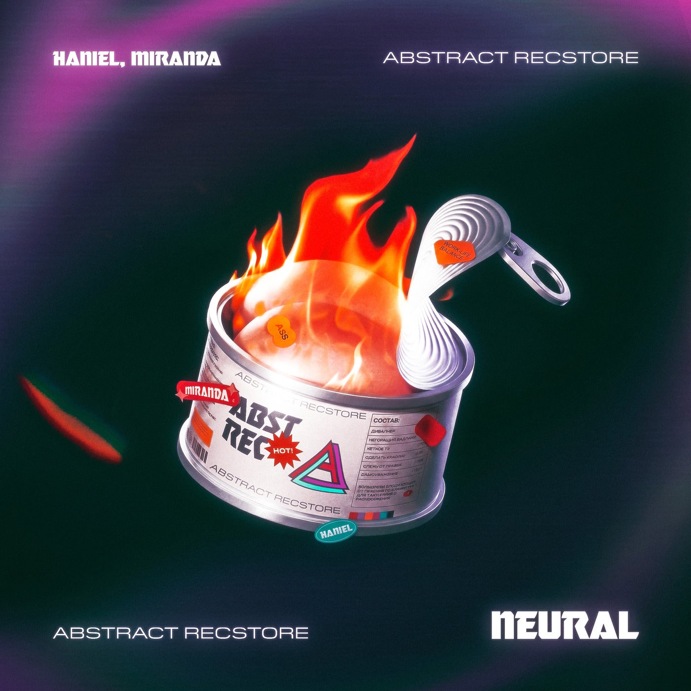 Cover - Haniel, Miranda(BR) - Neural (Original Mix) Promo tools