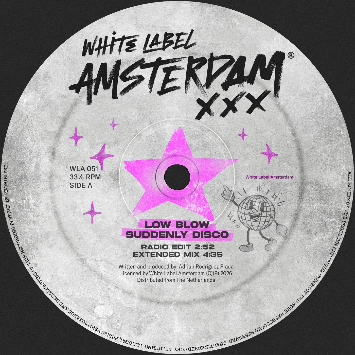 Cover - Low blow - Suddenly Disco (Extended Mix) Promo tools