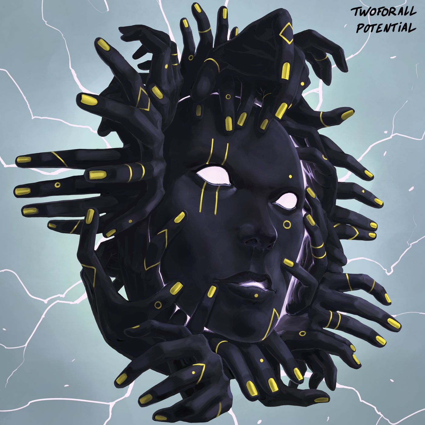 Cover - TwoForAll - POTENTIAL (Extended Mix) Promo tools