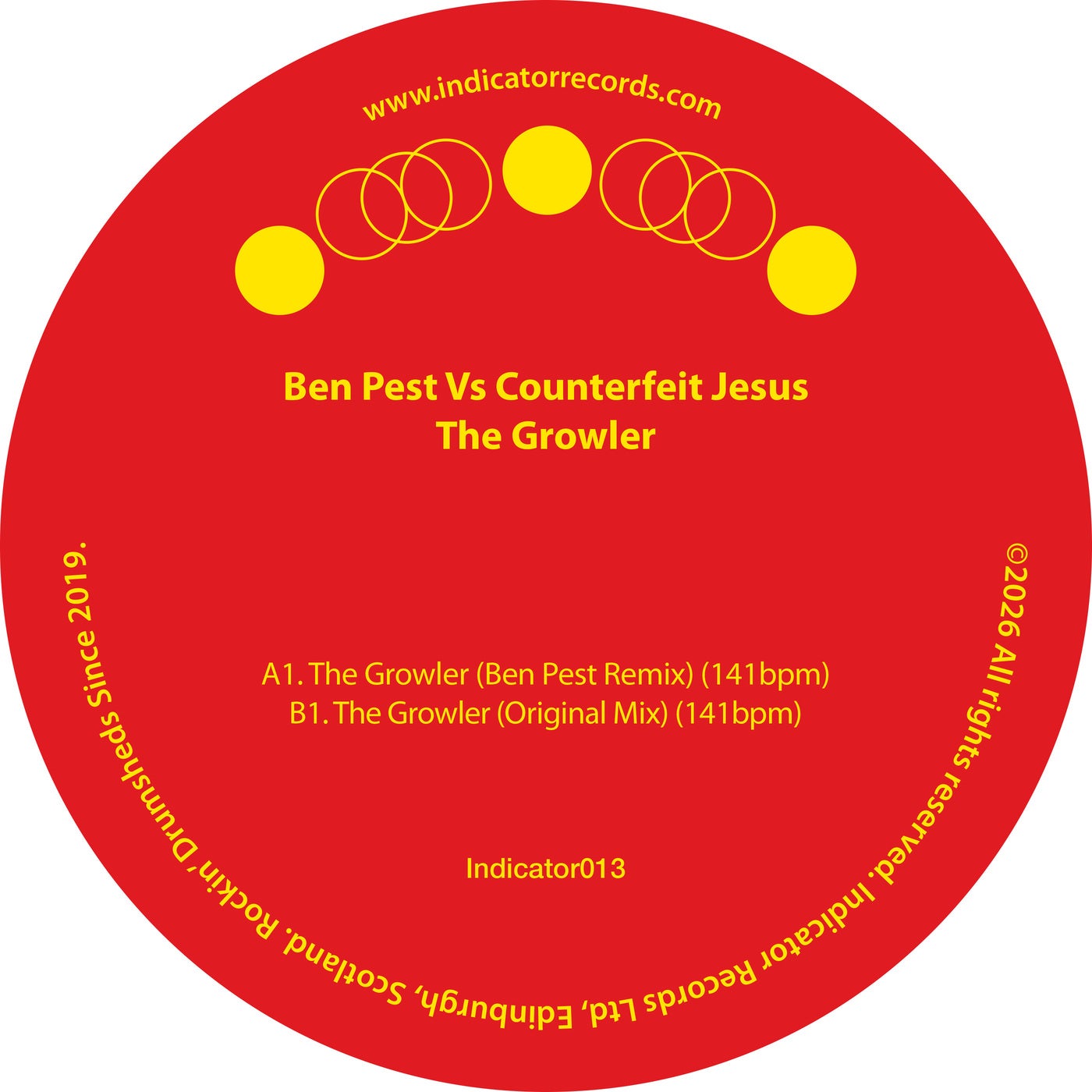 Cover - Counterfeit Jesus - The Growler (Ben Pest Remix) Promo tools