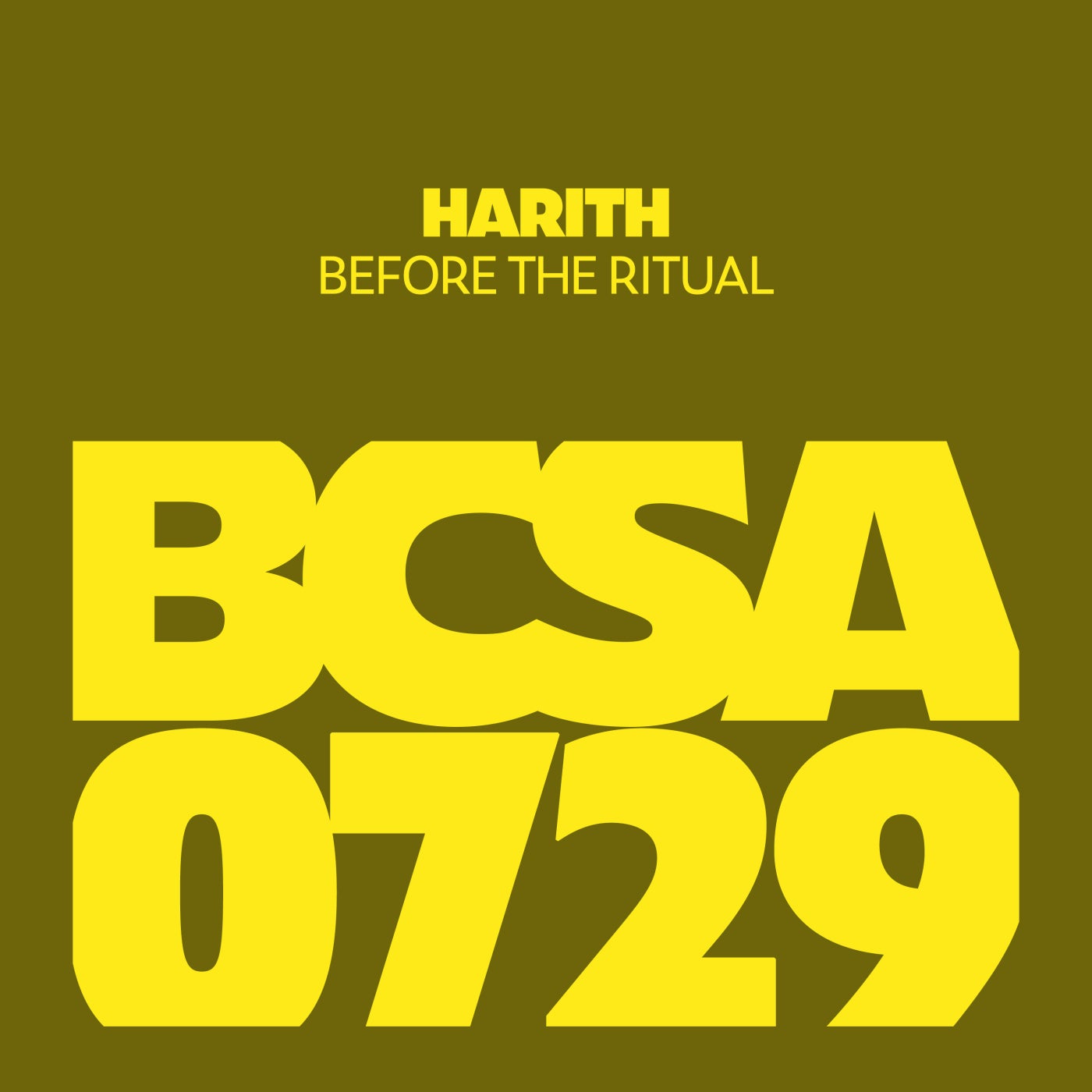 Cover - Harith - Before the Ritual (Original Mix) Promo tools