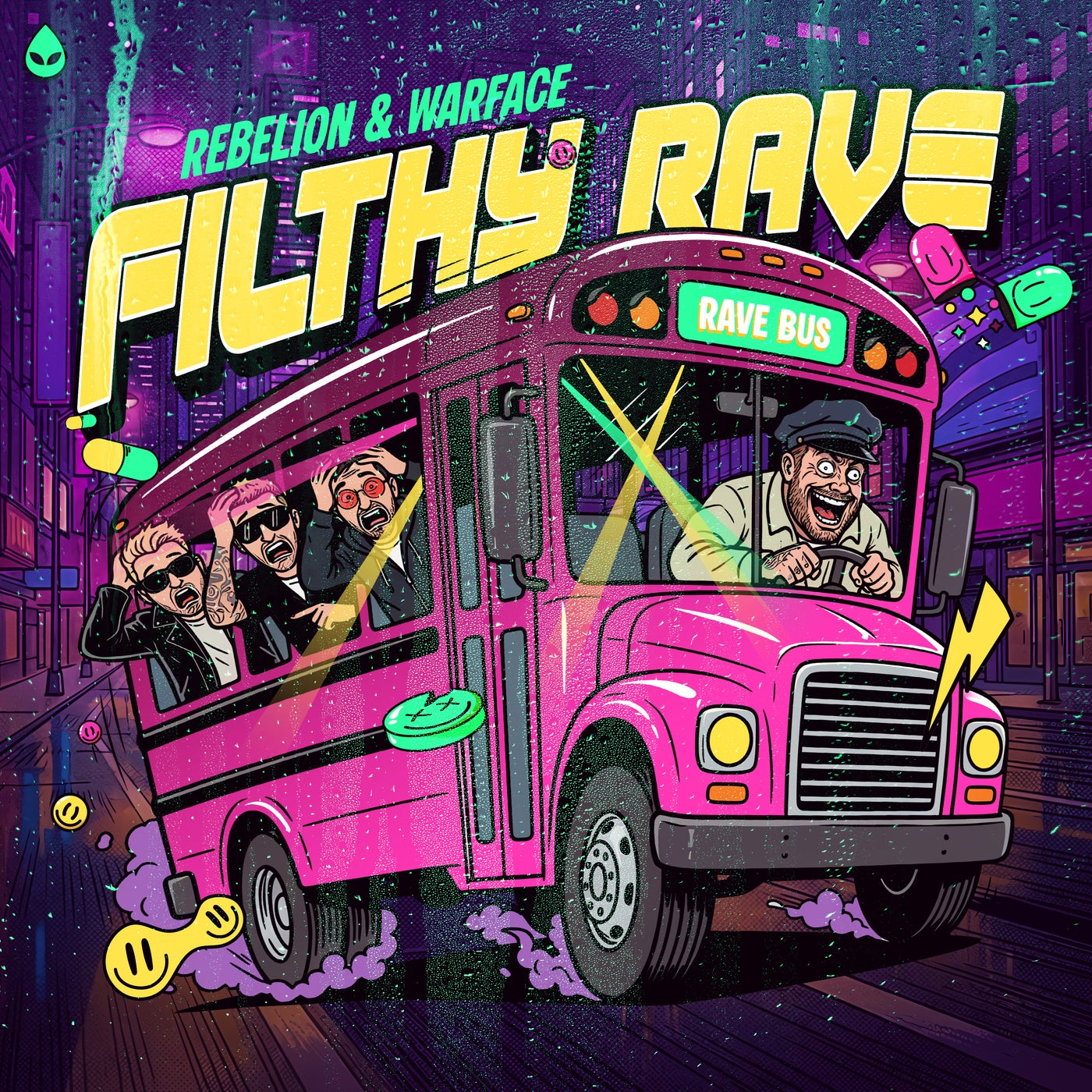 Cover - Warface, Rebelion - Filthy Rave (Extended Mix) Promo tools