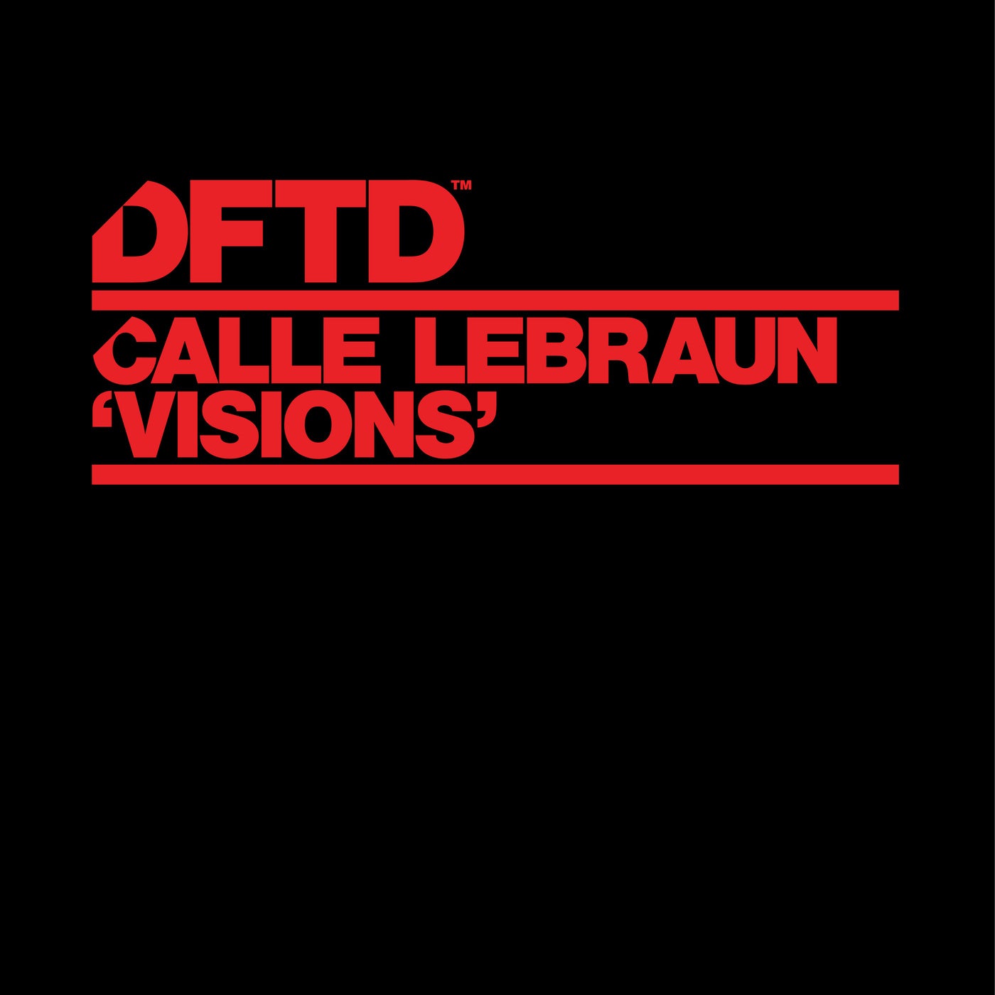 Cover - Calle Lebraun - Visions (Original Mix) Promo tools