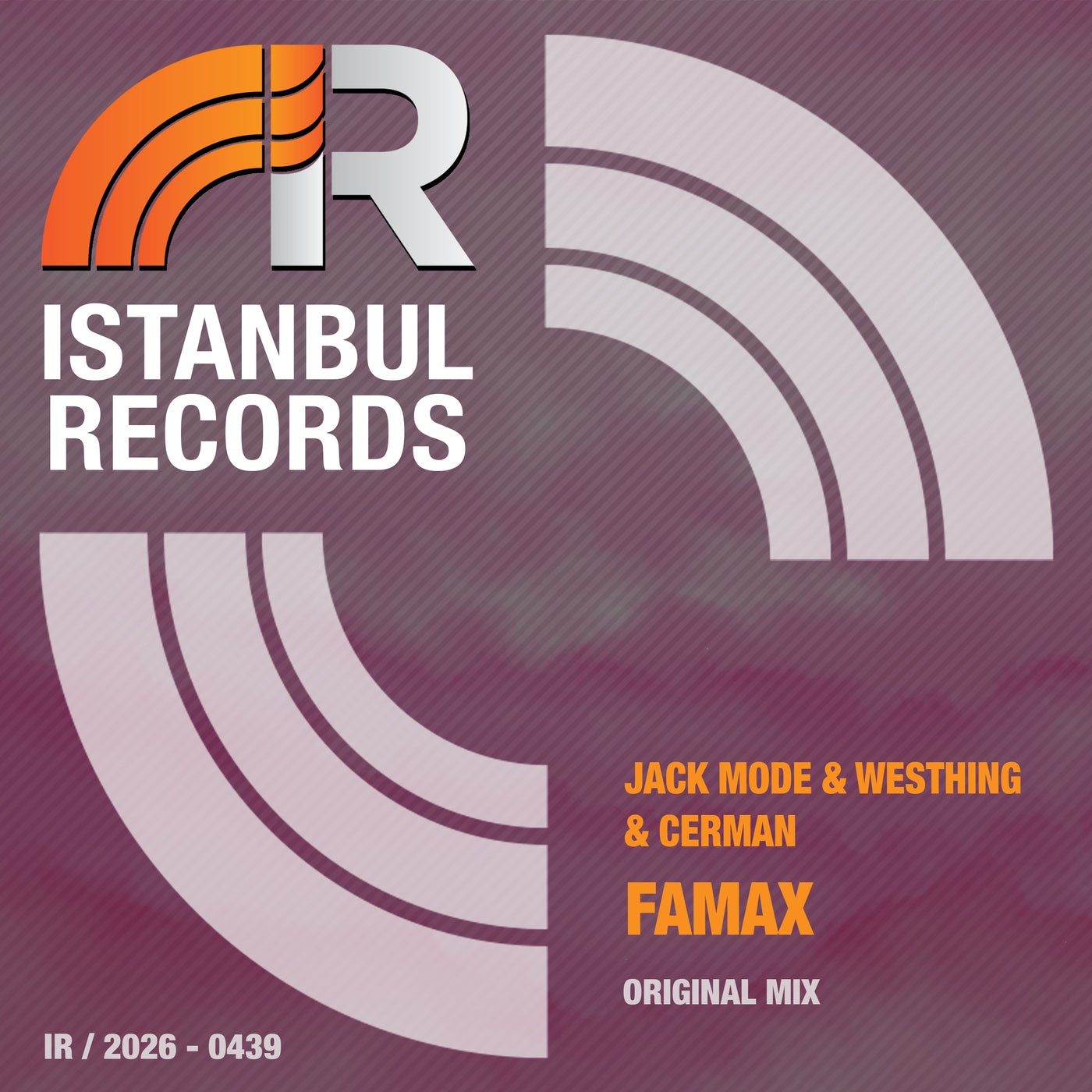 Cover - Jack Mode, Westhing, CERMAN - Famax (Original Mix) Promo tools