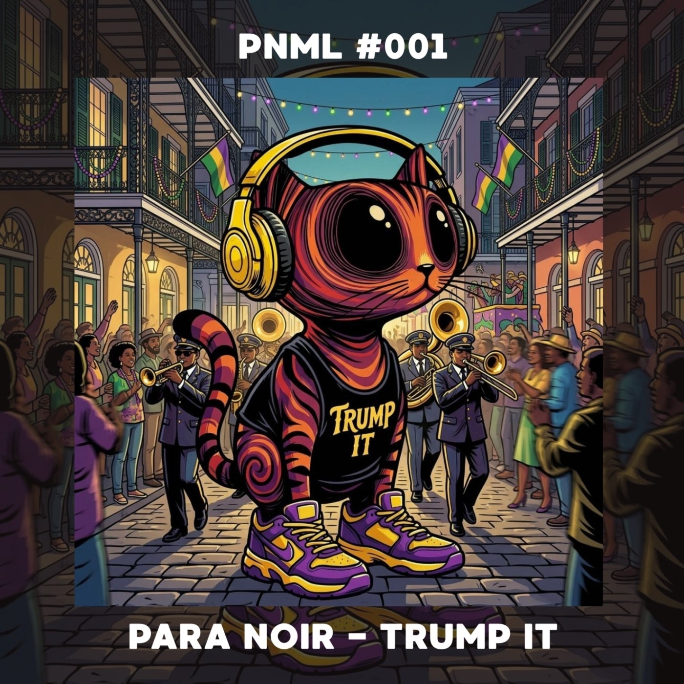 Cover - Para Noir - Trump It (Extended) Promo tools