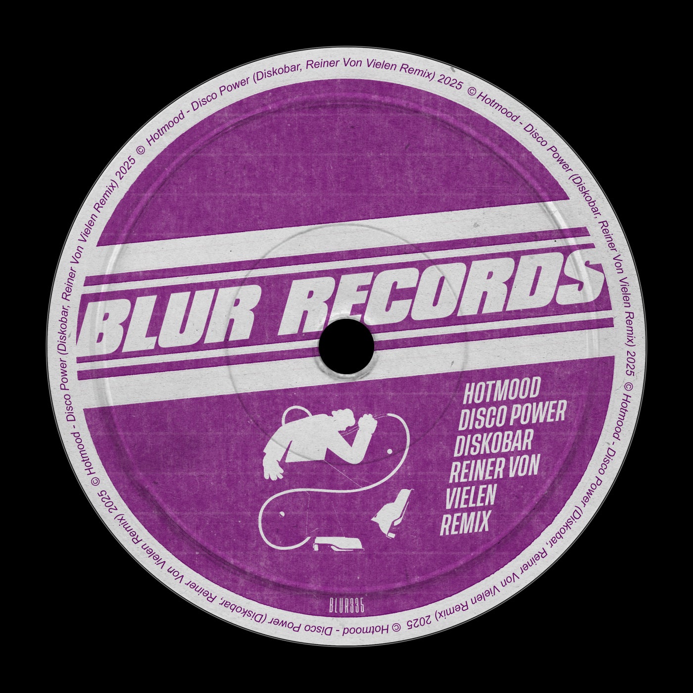 Cover - Hotmood - Disco Power (Diskobar & Reiner Von Vielen Remix) Promo tools