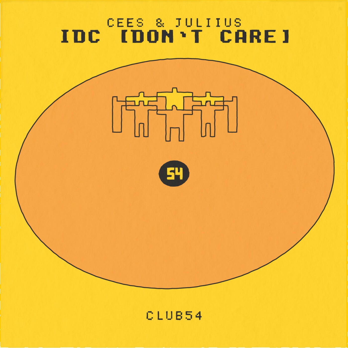 Cover - Cees, Juliius - IDC (Don't Care) (Extended Mix) Promo tools