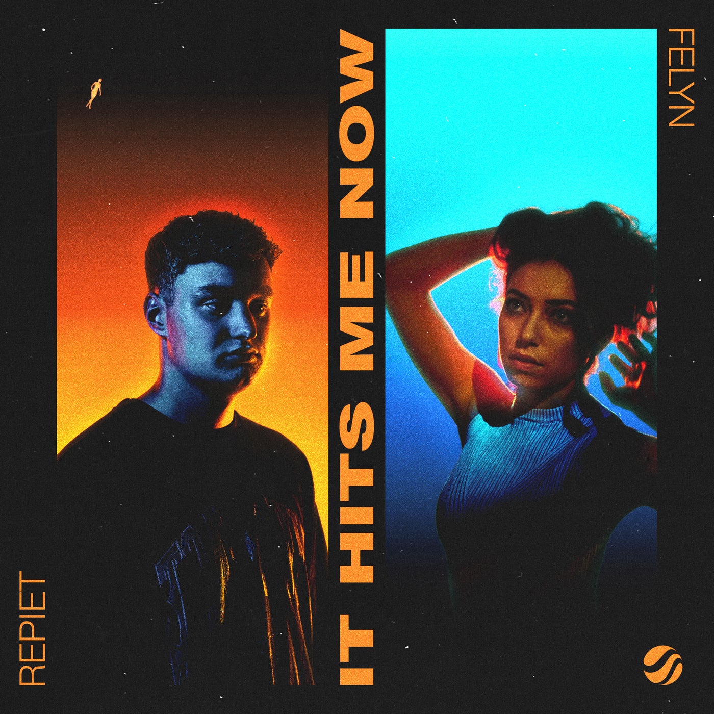 Cover - Repiet, FELYN (NL) - It Hits Me Now (Extended Mix) Promo tools