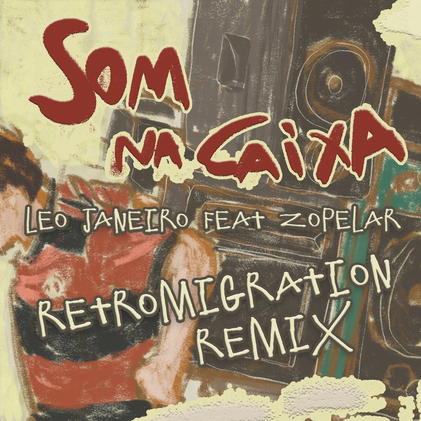 Cover - Leo Janeiro, Zopelar - Som Na Caixa (Retromigration Remix) Promo tools