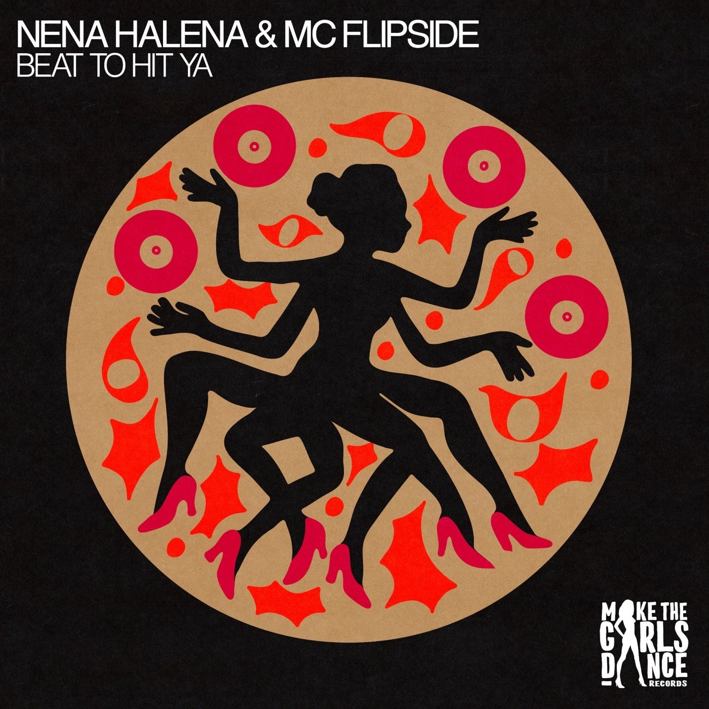 Cover - MC Flipside, NenaHalena - Beat To Hit Ya (Extended Mix) Promo tools