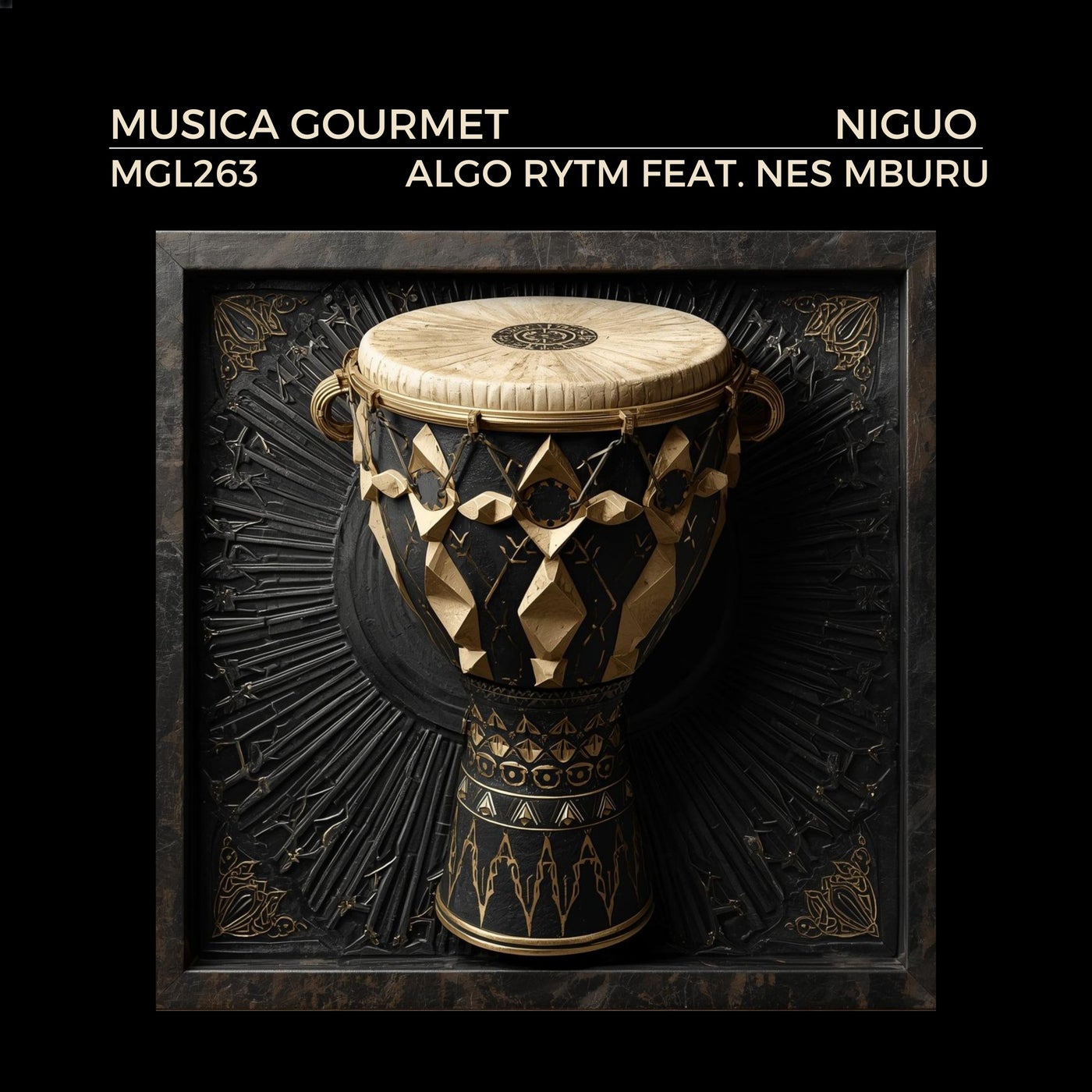 Cover - Nes Mburu, Algo Rytm - Niguo (Original Mix) Promo tools