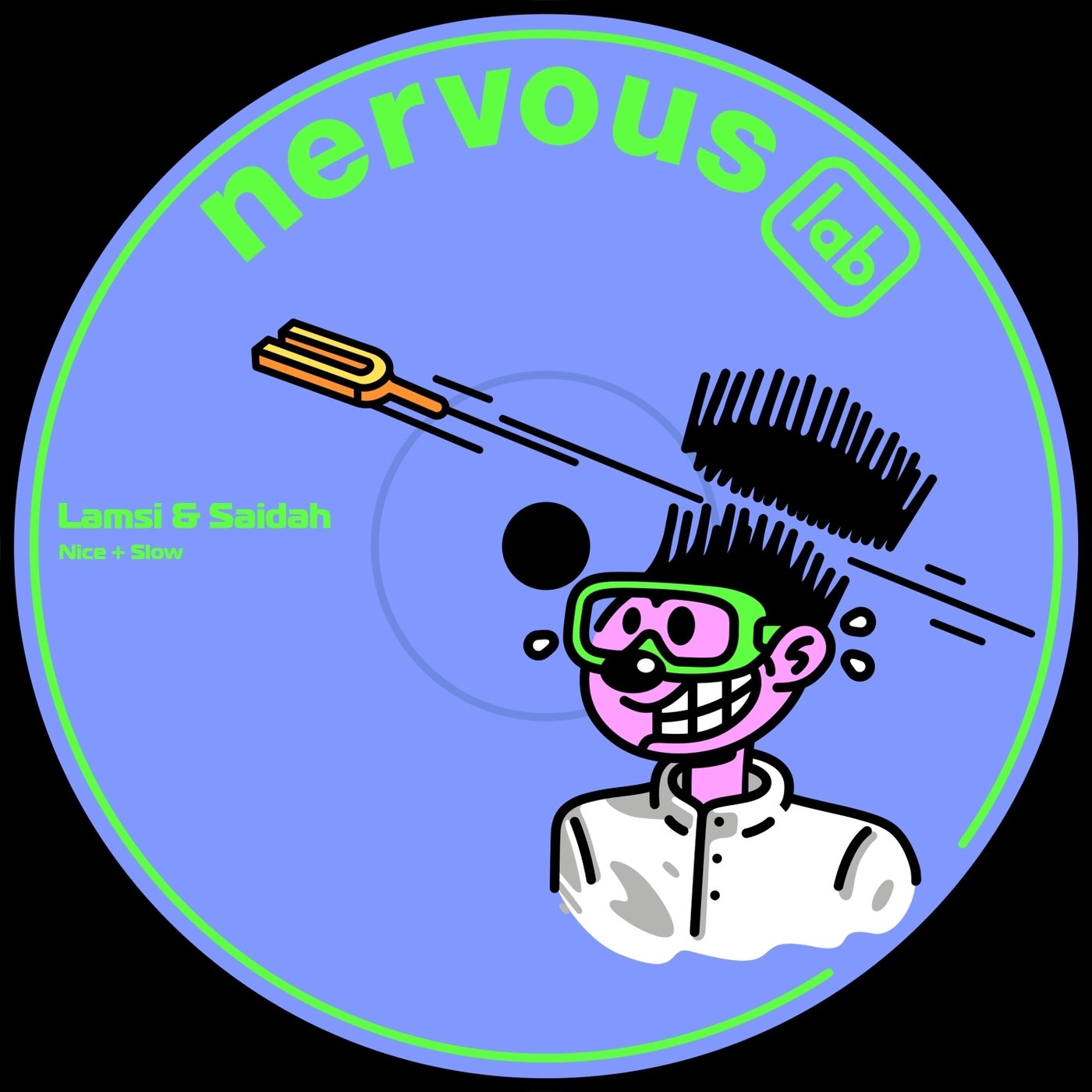 Cover - Lamsi, Saidah - Nice + Slow (Extended Mix) Promo tools