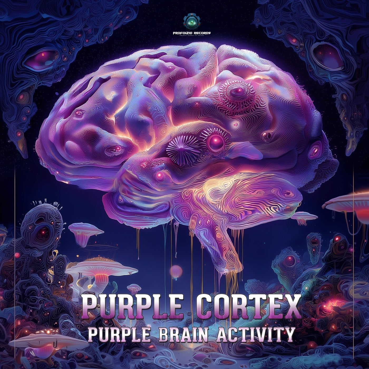 Cover - Purple Cortex - Mystic Magenta (Original Mix) Promo tools