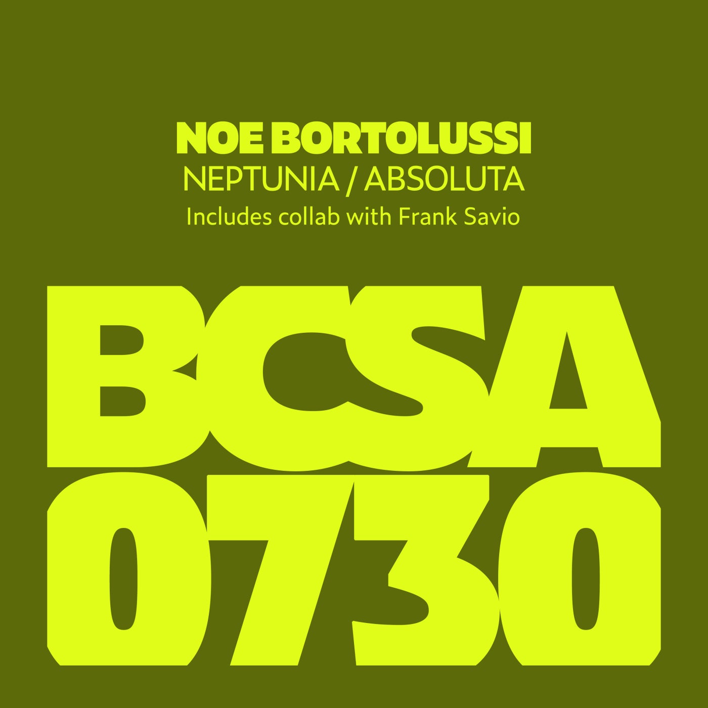 Cover - Frank Savio, Noe Bortolussi - Absoluta (Original Mix) Promo tools