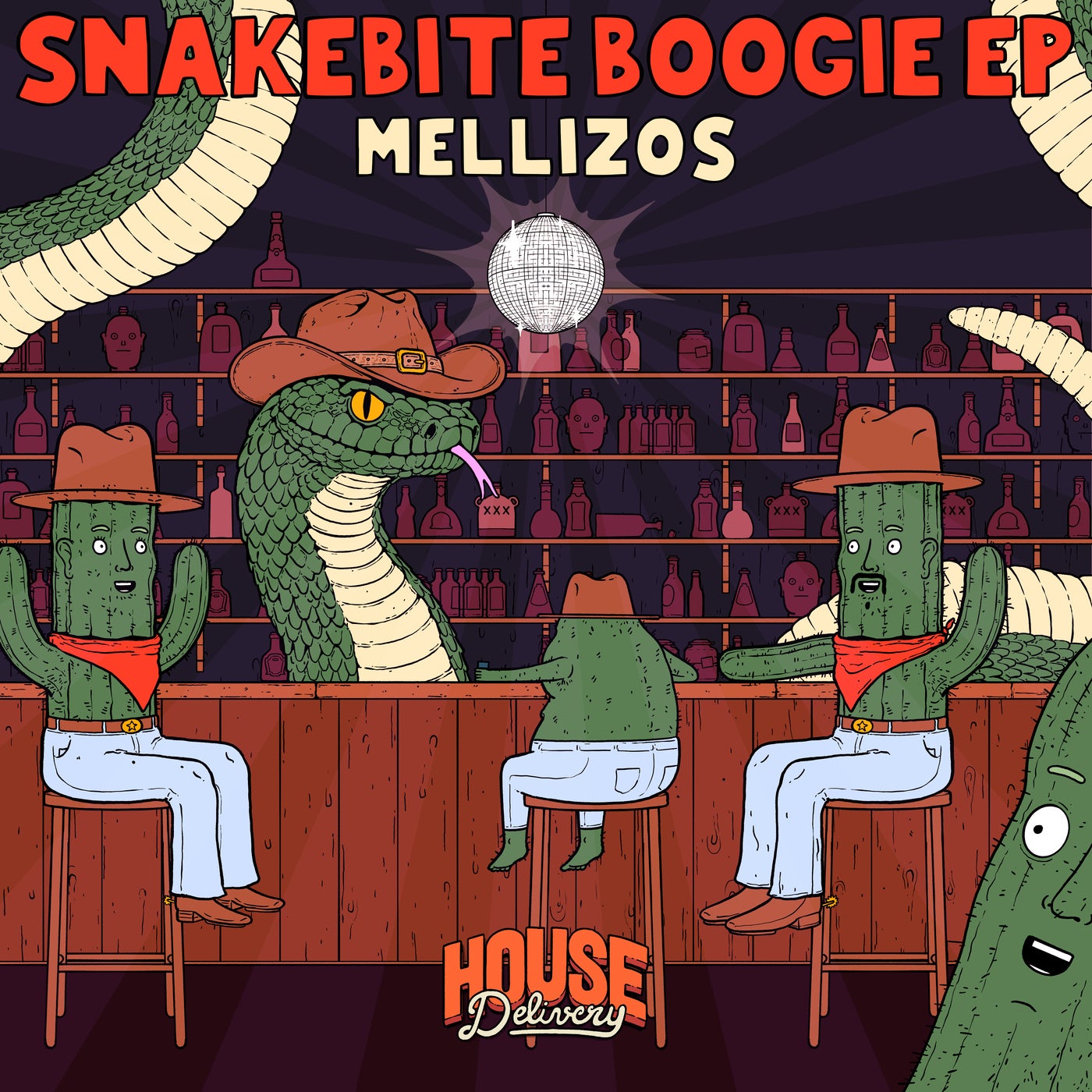 Cover - Mellizos - Snakebite Boogie (Extended Mix) Promo tools