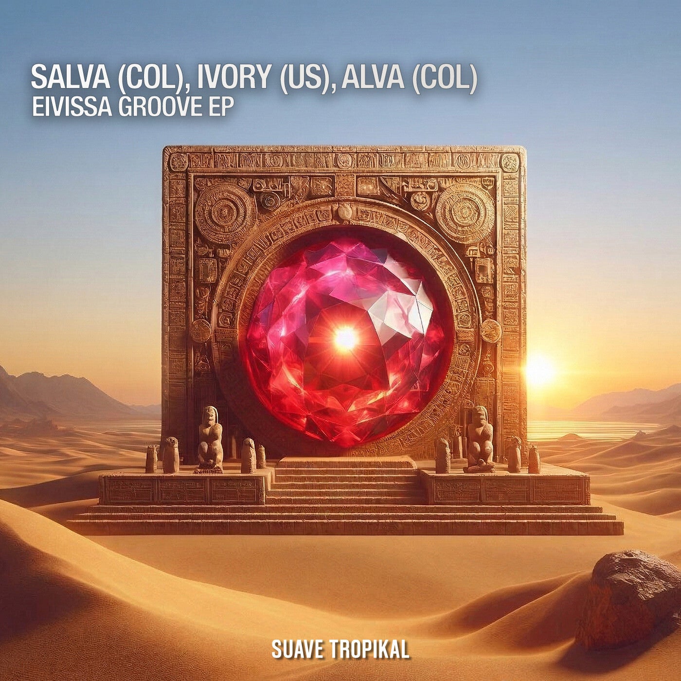 Cover - Salva (COL), Ivory (US) - Eivissa Groove (Extended Mix) Promo tools