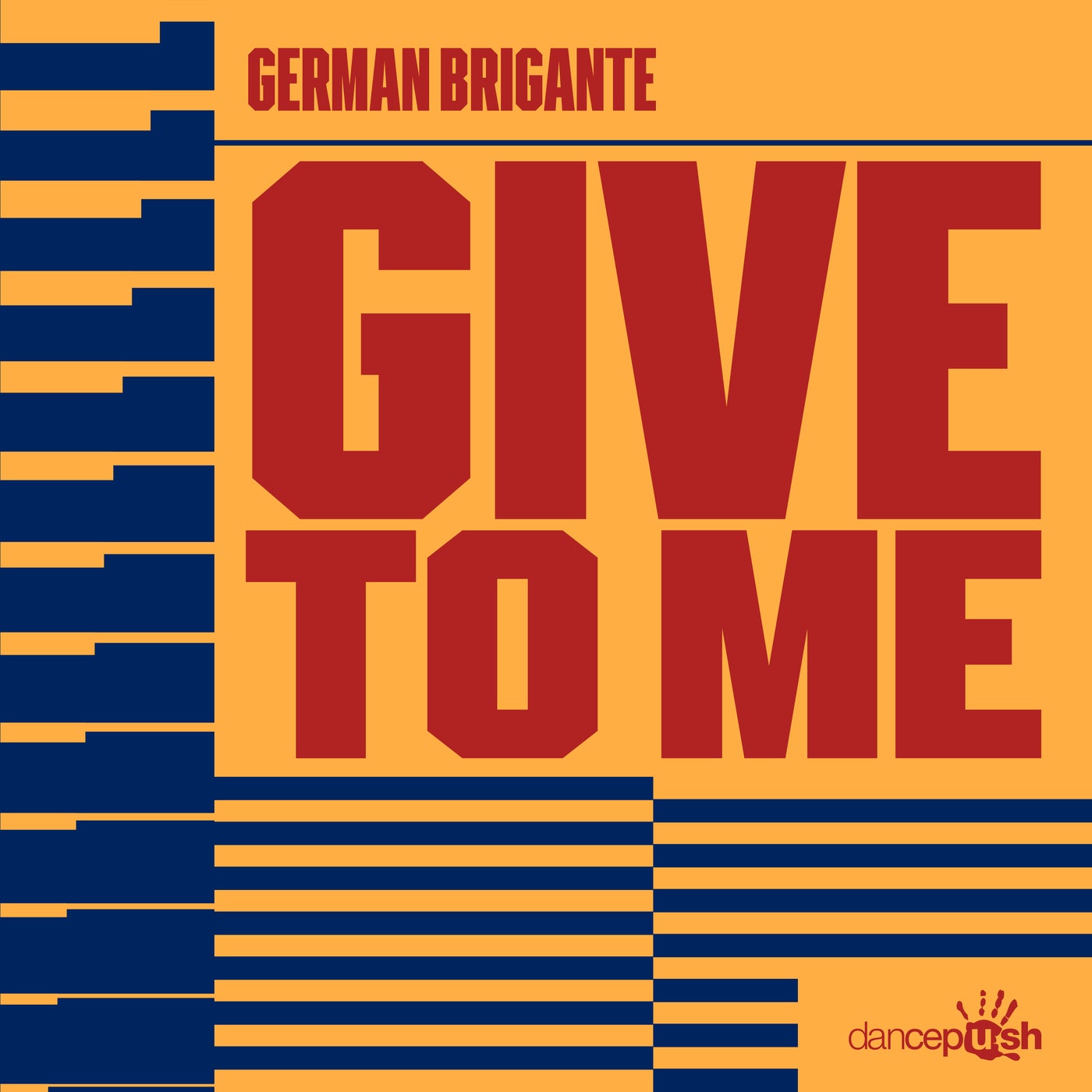 Cover - German Brigante - Give to Me (Extended Mix) Promo tools