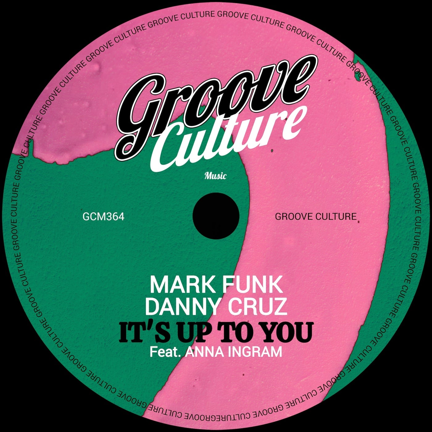 Cover - Mark Funk, Danny Cruz, Anna Ingram - It's Up To You (Extended Mix) Promo tools