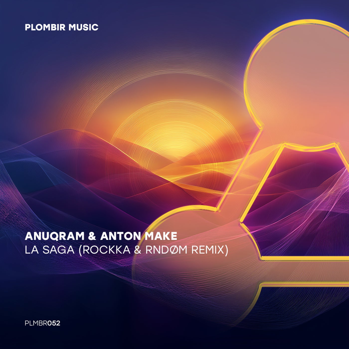 Cover - Anton Make, ANUQRAM - La Saga (Rockka & RNDØM Remix) Promo tools