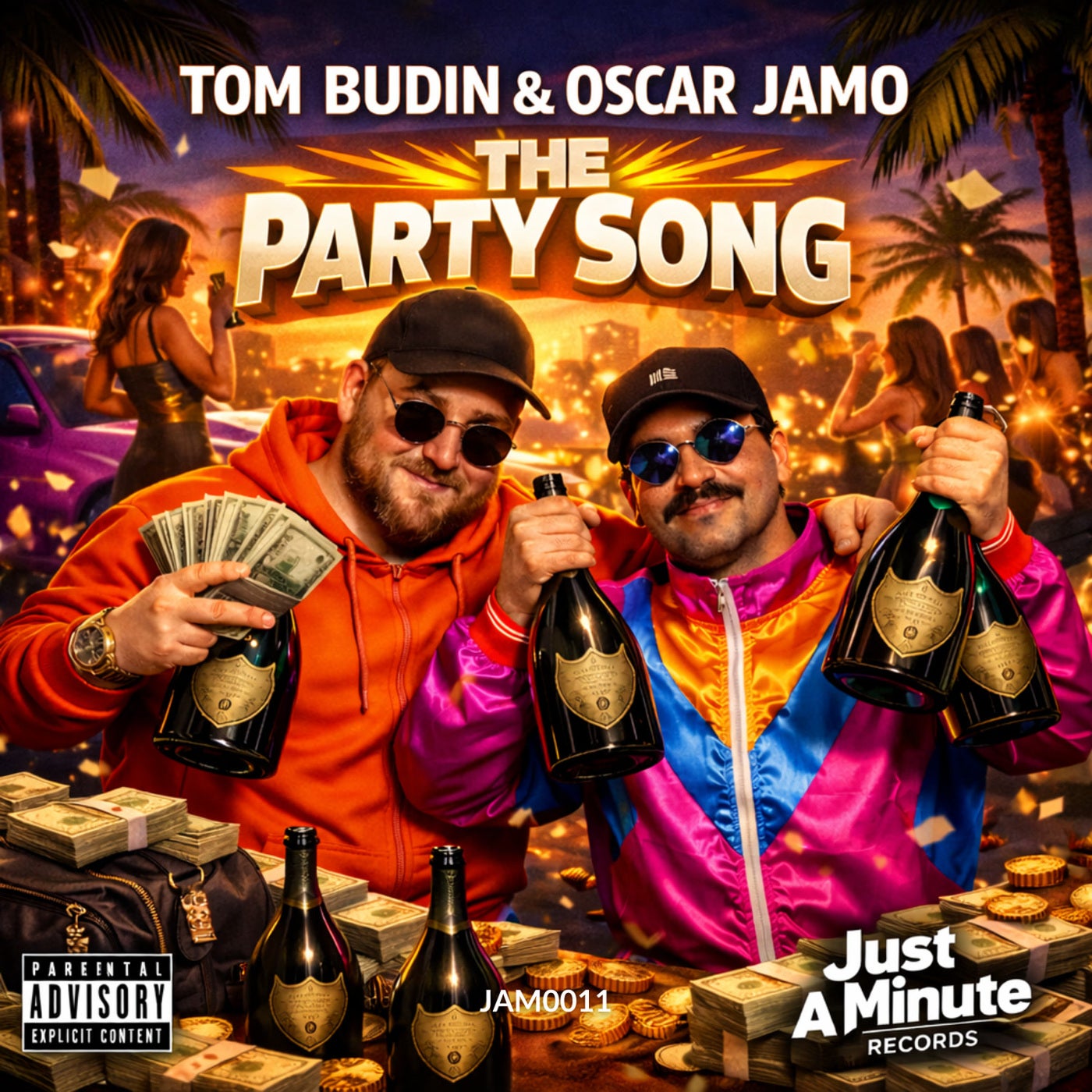 Cover - Tom Budin, Oscar Jamo - The Party Song (Extended Mix) Promo tools