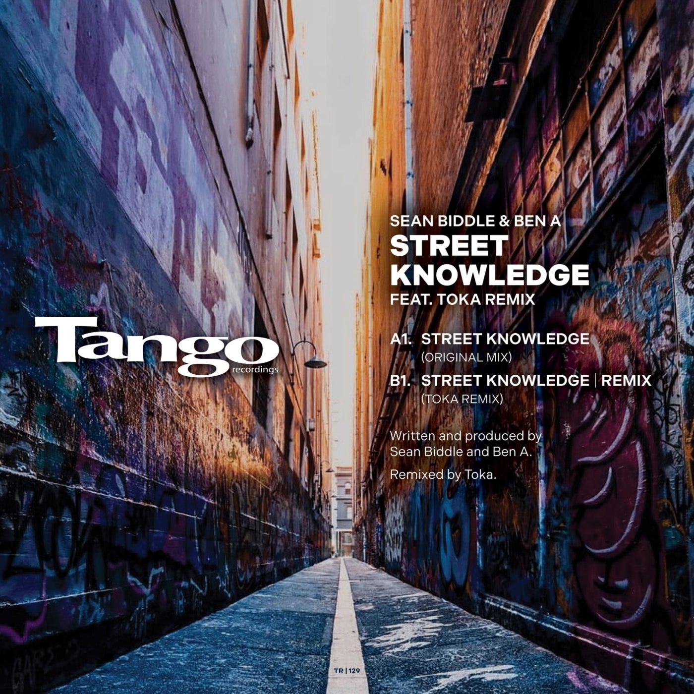 Cover - Sean Biddle, Ben A - Street Knowledge (original) Promo tools