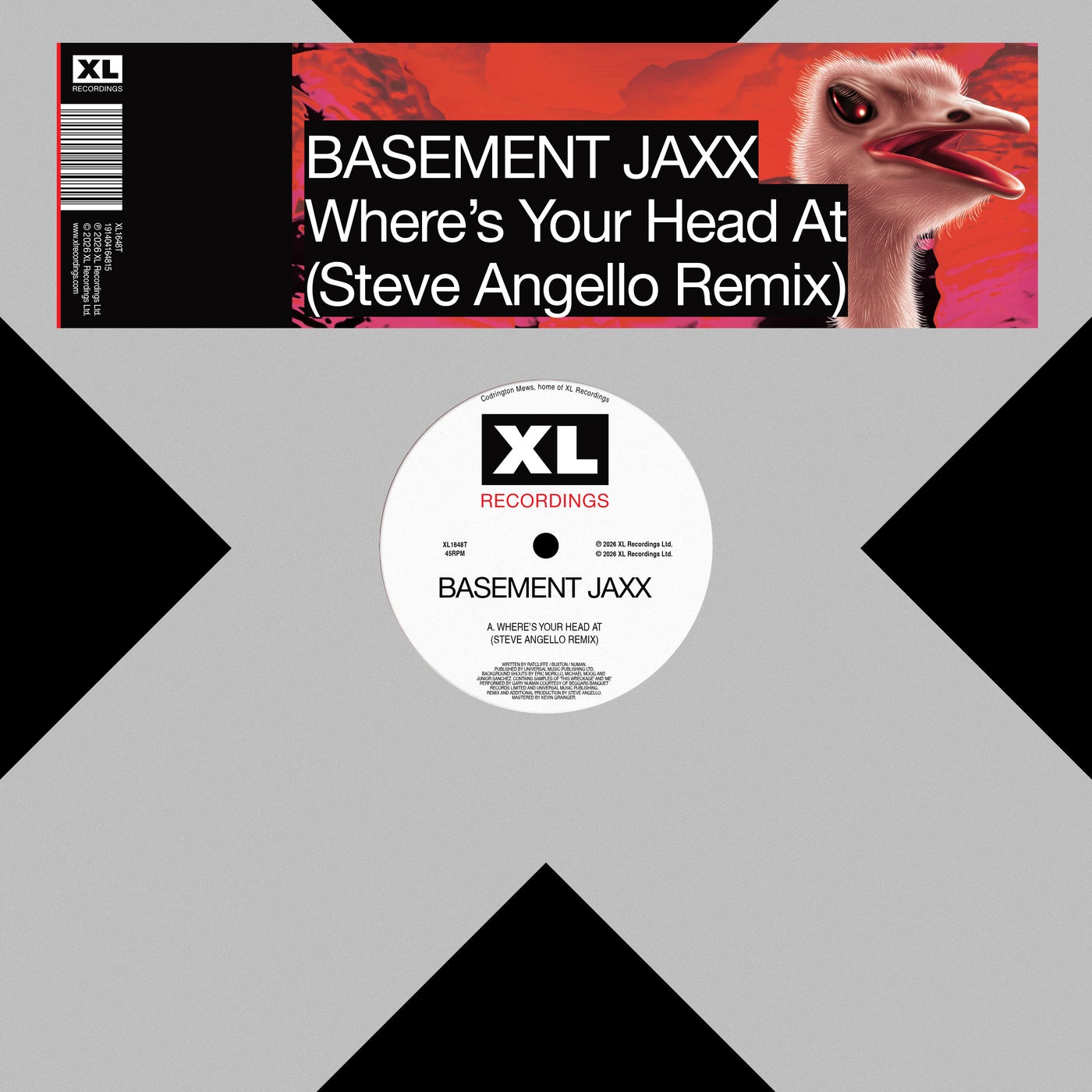 Cover - Basement Jaxx - Where's Your Head At (Steve Angello Remix - Extended) Promo tools