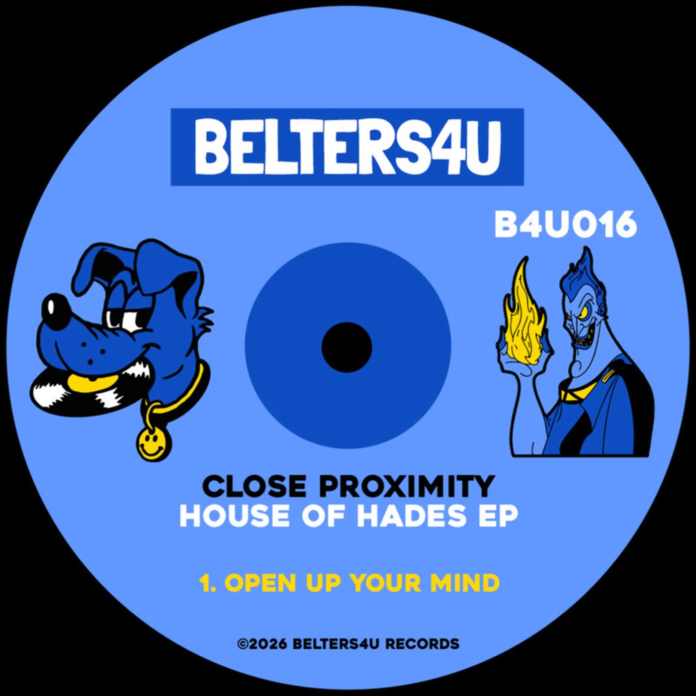 Cover - CLOSE PROXIMITY - Open Up Your Mind (Extended Mix) Promo tools