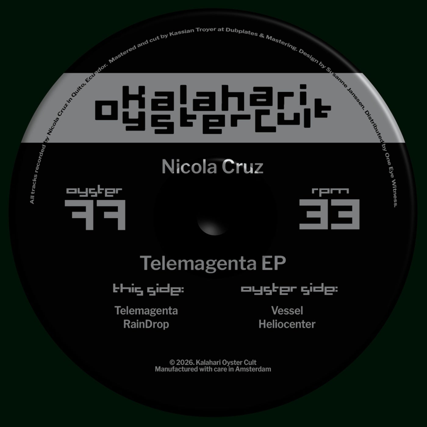 Cover - Nicola Cruz - Heliocenter (Original Mix) Promo tools