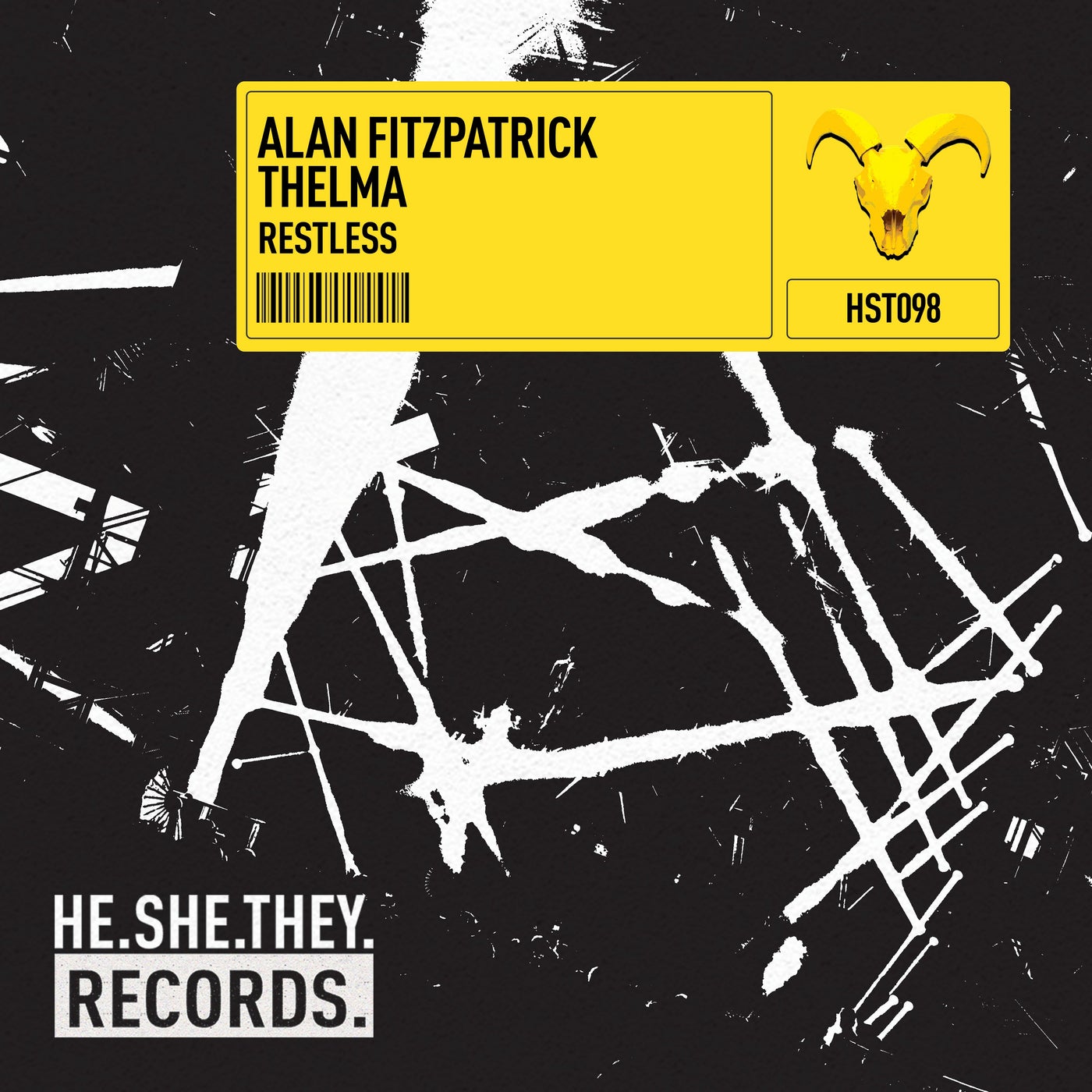 Cover - Alan Fitzpatrick, THELMA - Restless (Frank Farrell Mix) Promo tools