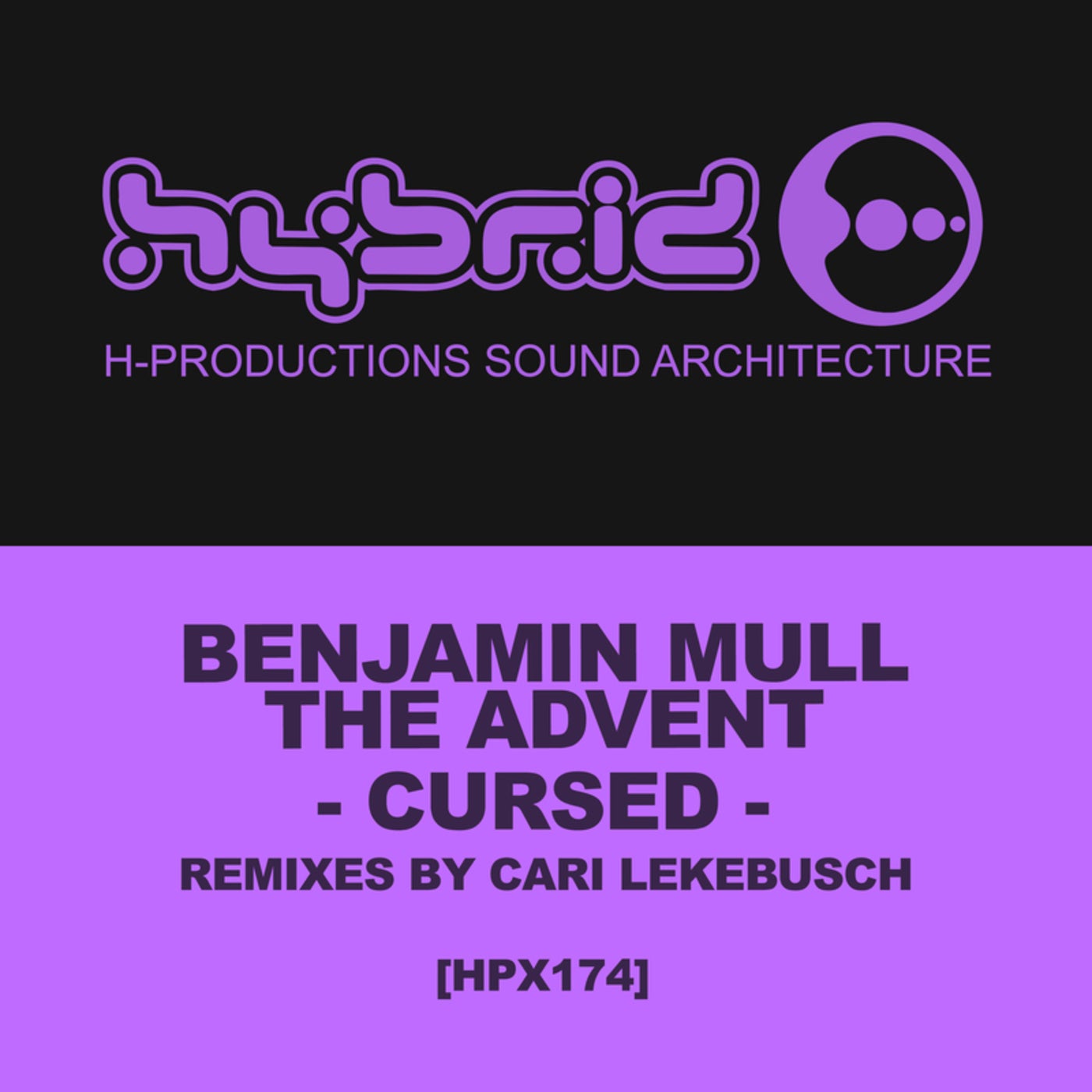 Cover - The Advent, Benjamin Mull - Cursed (Cari Lekebusch Remix) Promo tools