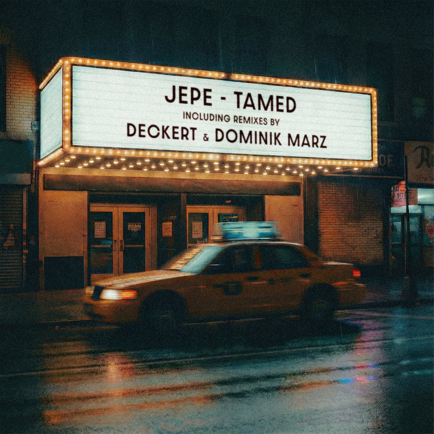 Cover - Jepe - Tamed (Deckert Remix) Promo tools