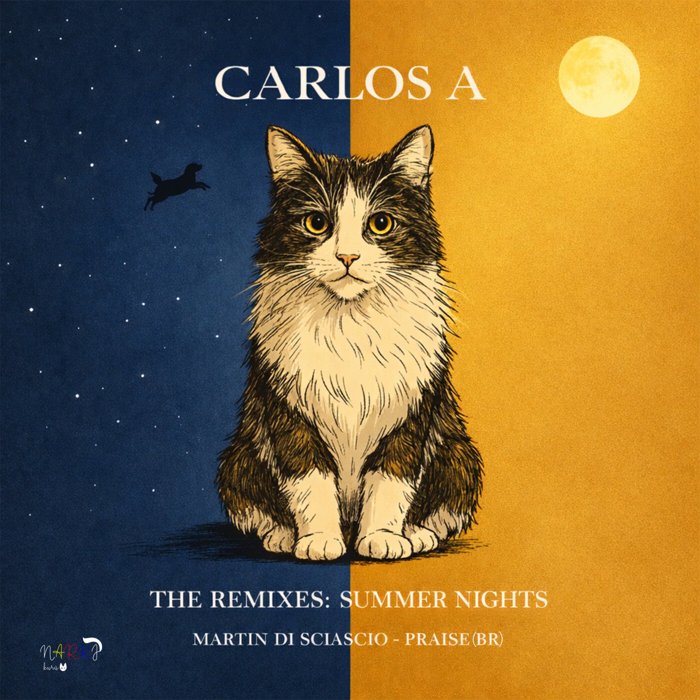 Cover - Carlos A - Summer Nights (Martin Di Sciascio Remix) Promo tools