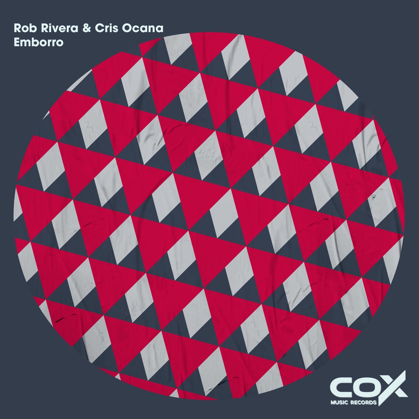 Cover - Cris Ocana, Rob Rivera - Emborro (Extended Mix) Promo tools