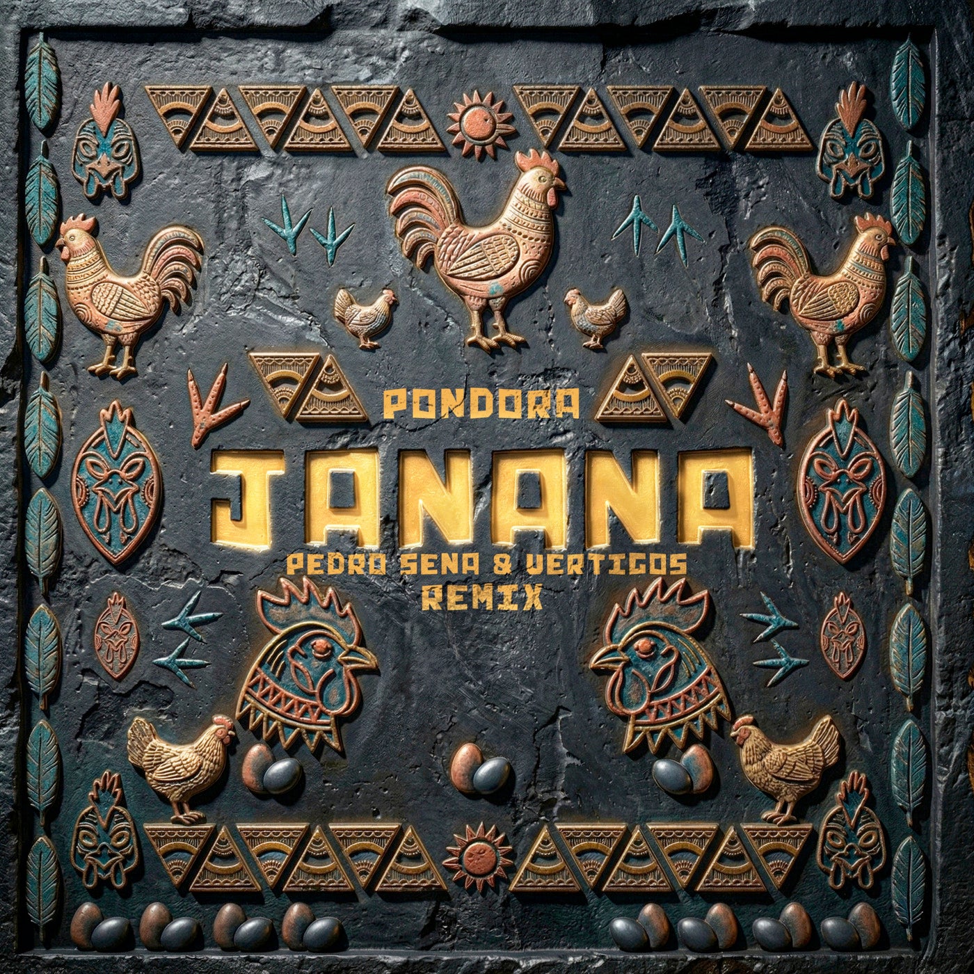 Cover - Pondora - Janana (Vertigos & Pedro Sena Remix) Promo tools