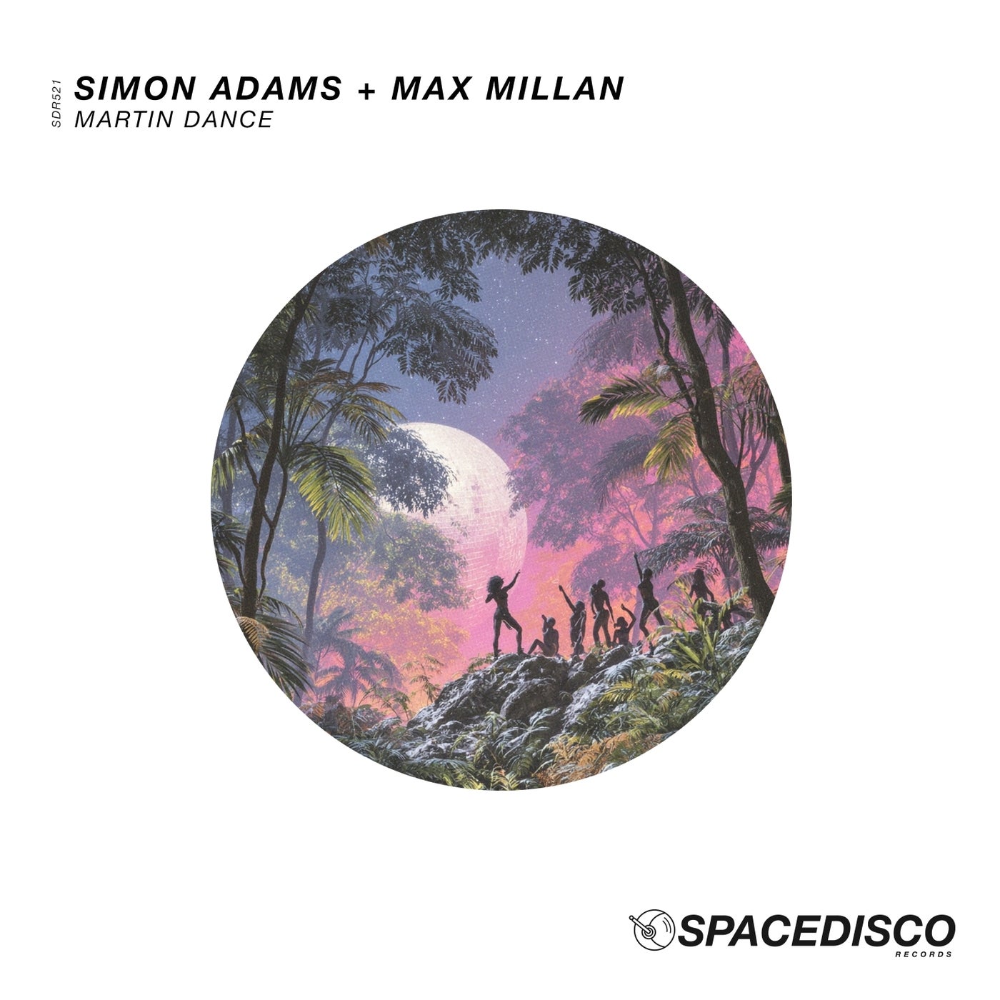 Cover - Max Millan, Simon Adams - Martin Dance (Extended Mix) Promo tools