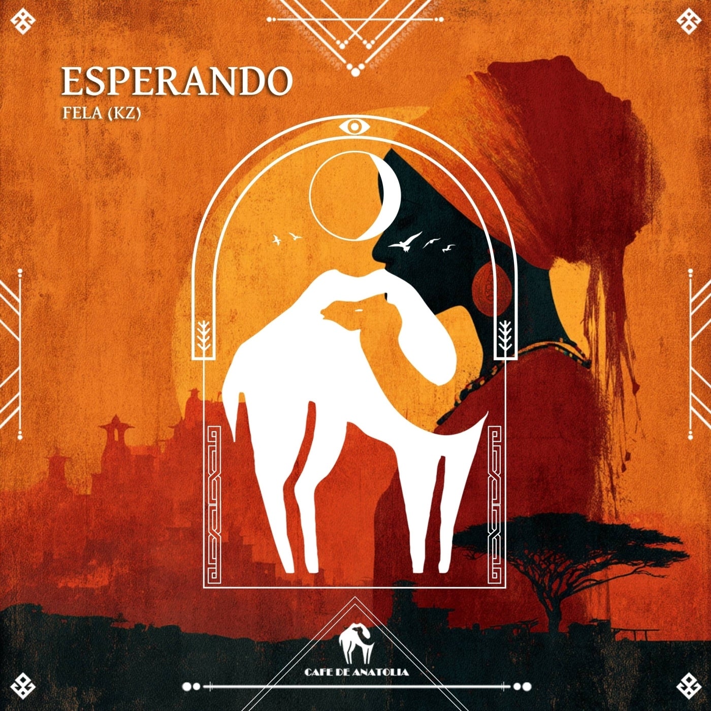 Cover - Cafe De Anatolia, Fela (KZ) - Esperando (Original Mix) Promo tools