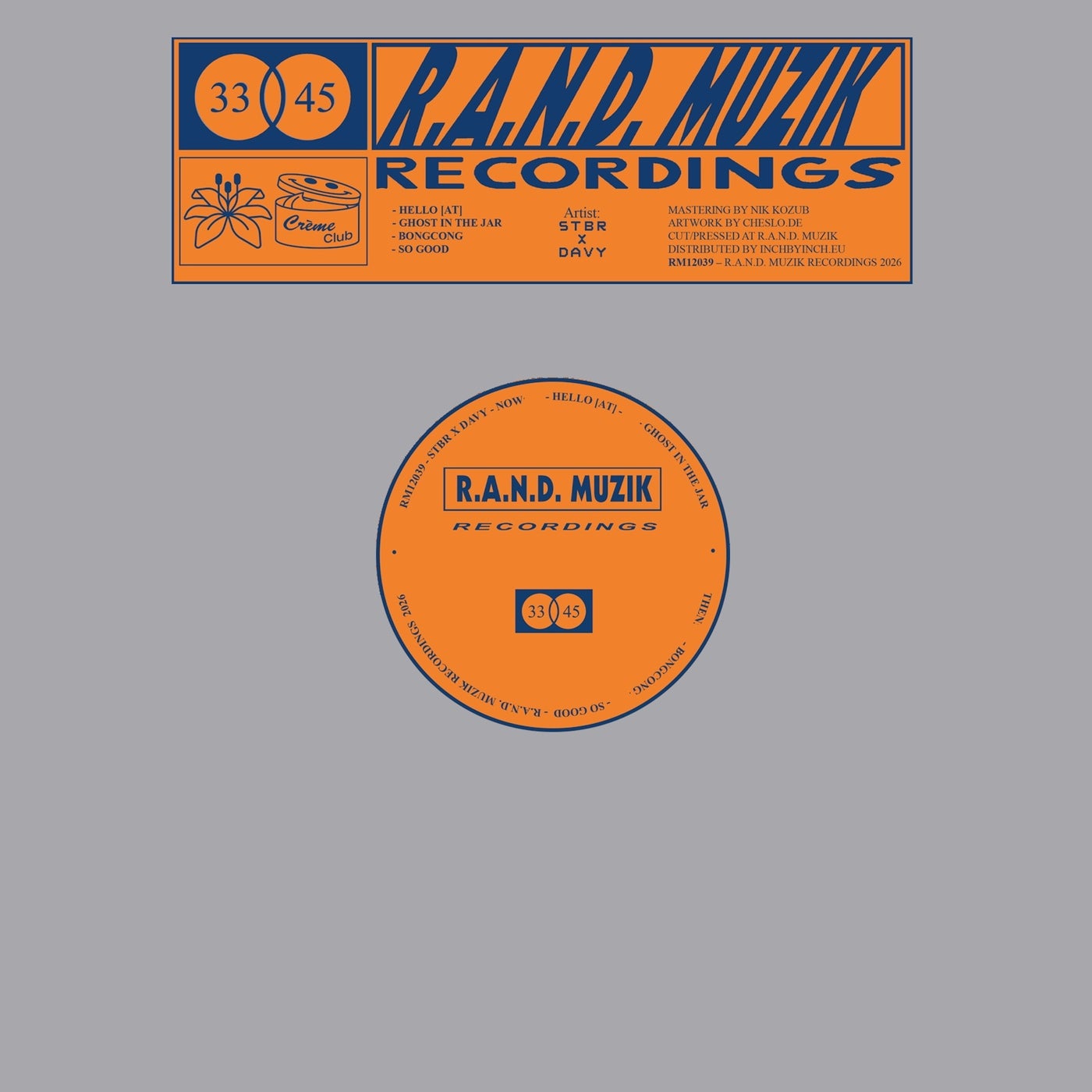 Cover - Davy, stbr - Hello [at] (at) Promo tools