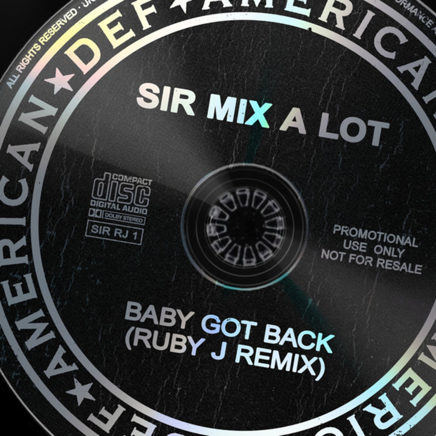 Cover - Sir Mix-A-Lot, Ruby J - Baby Got Back (Ruby J Extended Remix) Promo tools