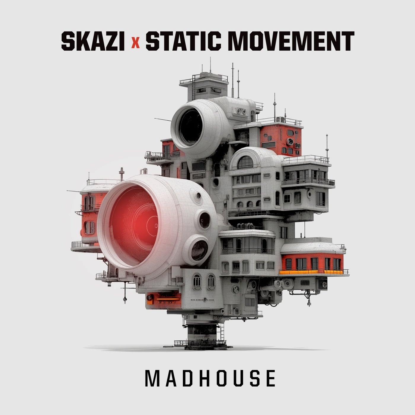 Cover - Skazi, Static Movement - Madhouse (Original Mix) Promo tools