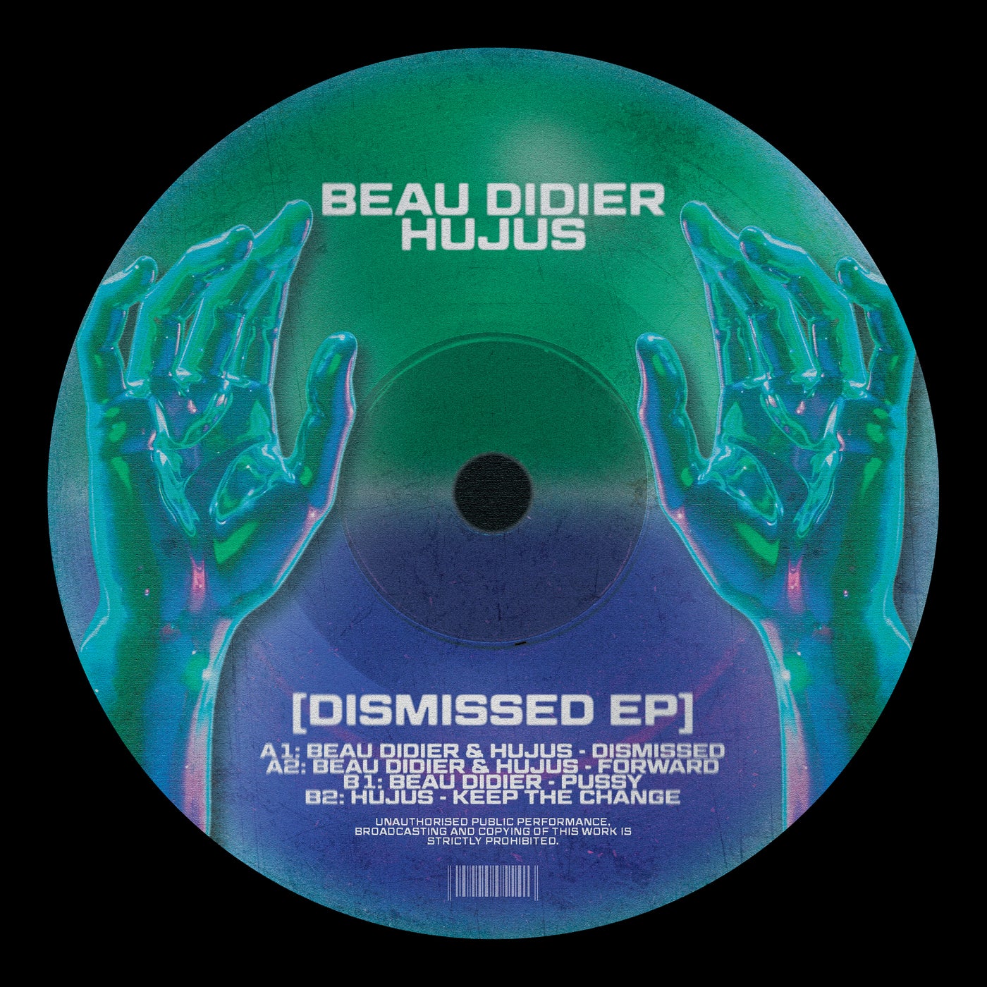 Cover - Beau Didier, HUJUS - Dismissed (Original Mix) Promo tools
