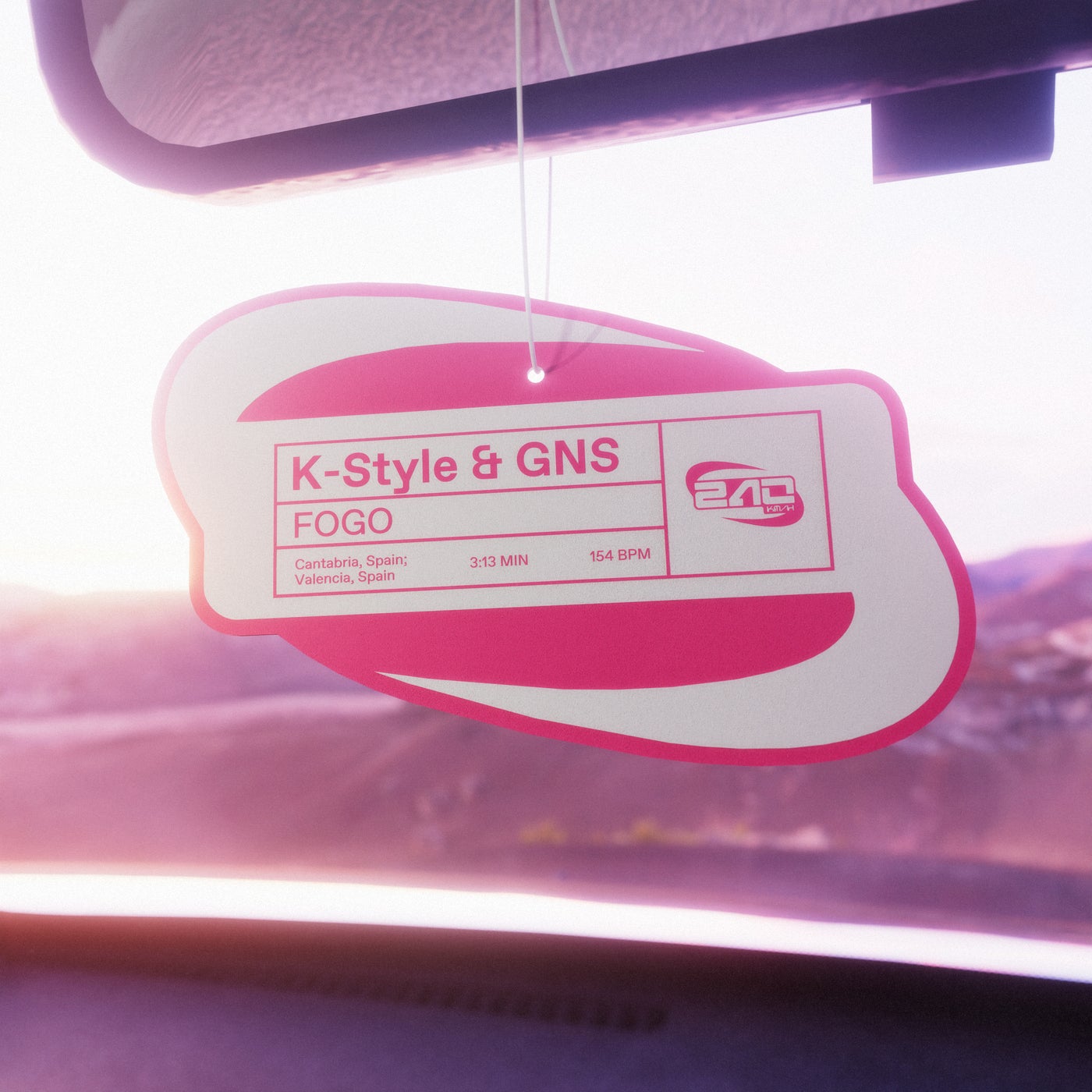 Cover - K-Style, GNS, 240 KM/H - FOGO (Extended Mix) Promo tools