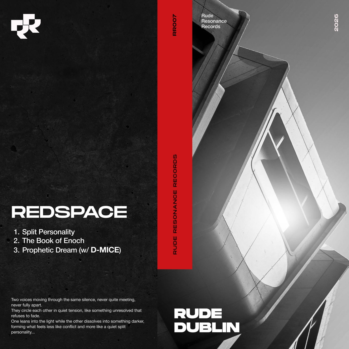 Cover - Redspace - Split Personality (Original Mix) Promo tools
