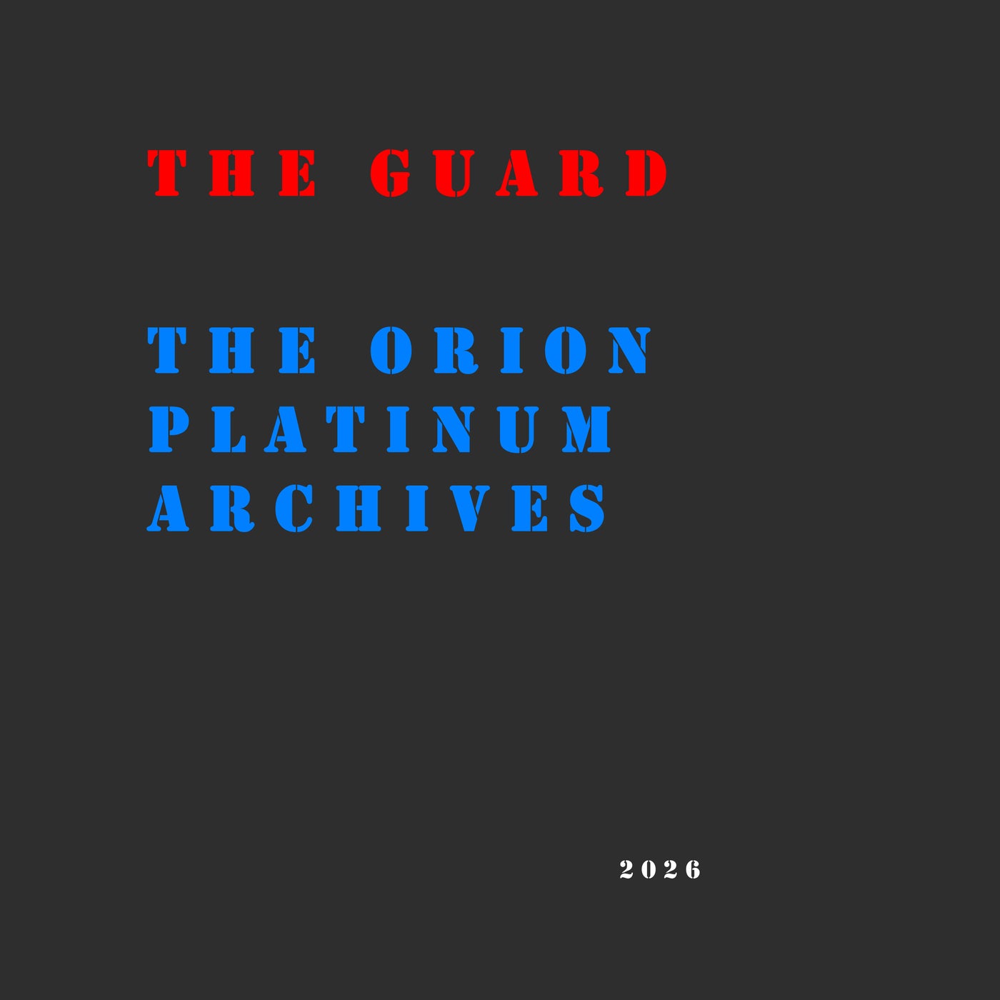 Cover - The Guard - Beads (2026 Mix) Promo tools