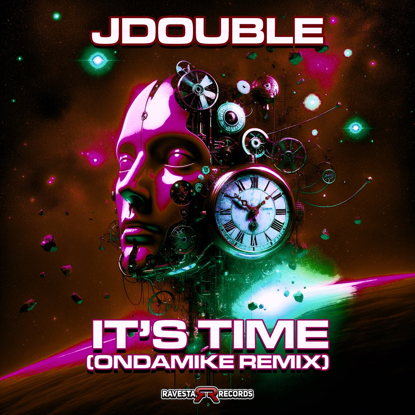 Cover - Ondamike, JDOUBLE - It's Time (Original Mix) Promo tools