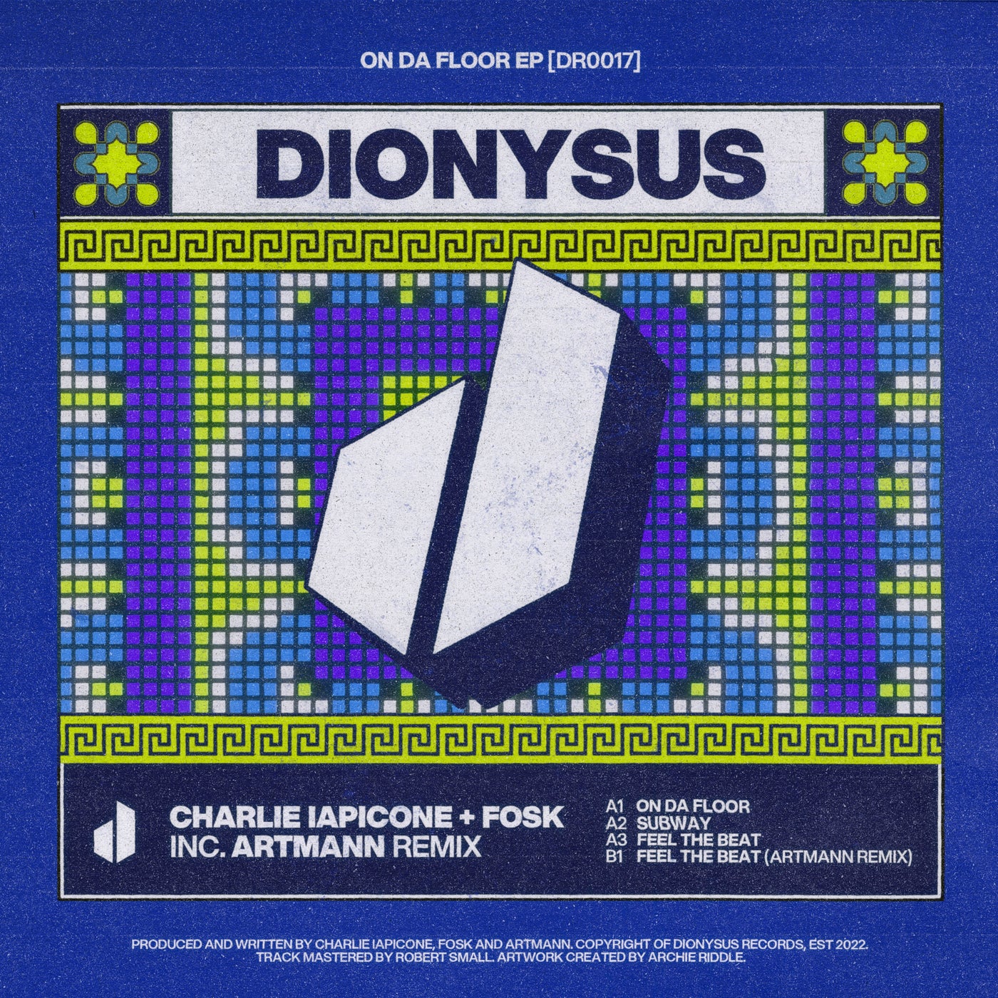 Cover - Charlie iapicone, Fosk - On Da Floor (Original Mix) Promo tools