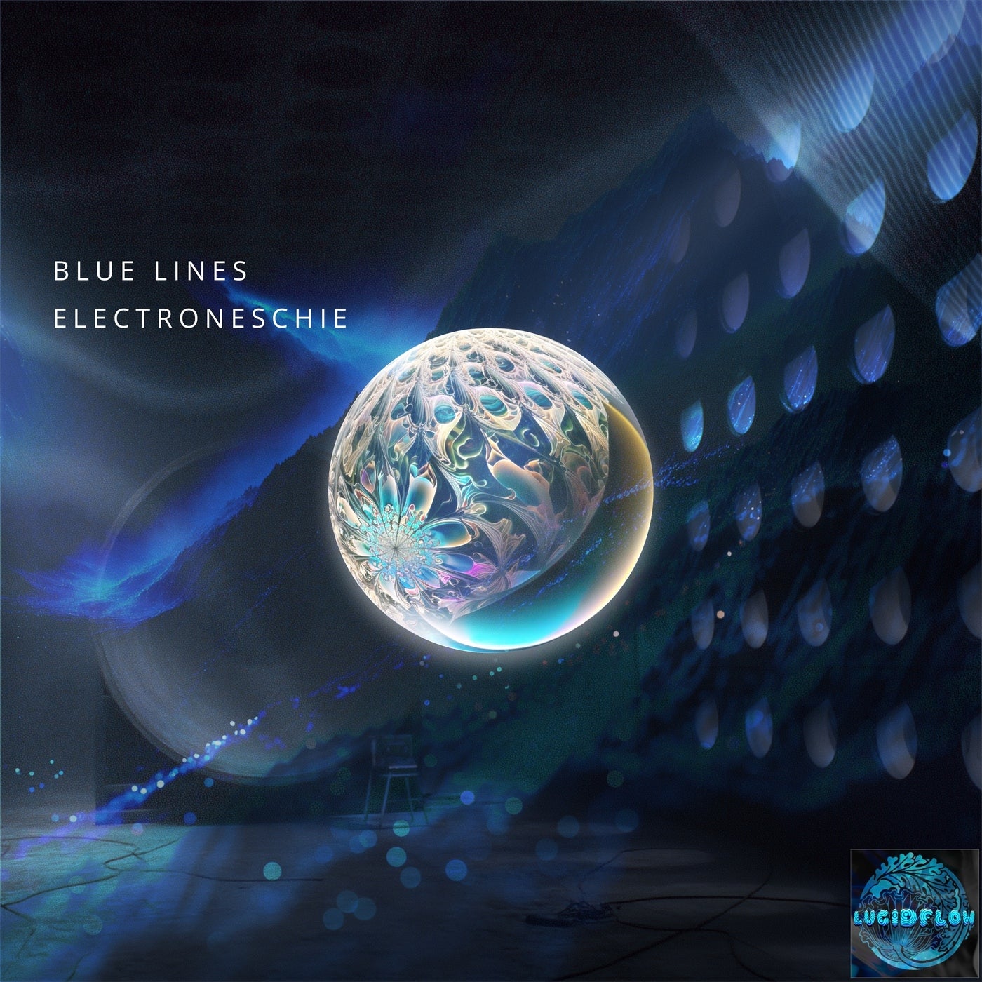 Cover - Blue Lines - Electroneschie (Original Mix) Promo tools