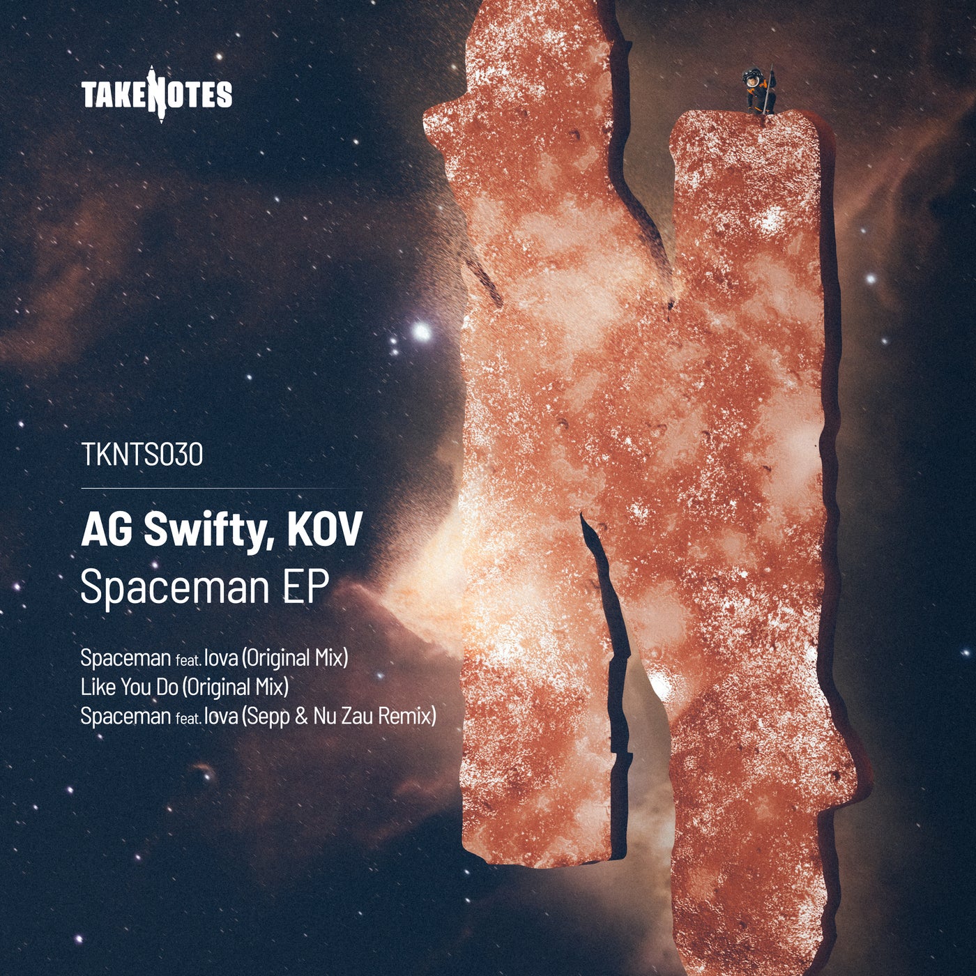 Cover - Iova, AG Swifty, KOV - Spaceman (SEPP, Nu Zau Remix) Promo tools